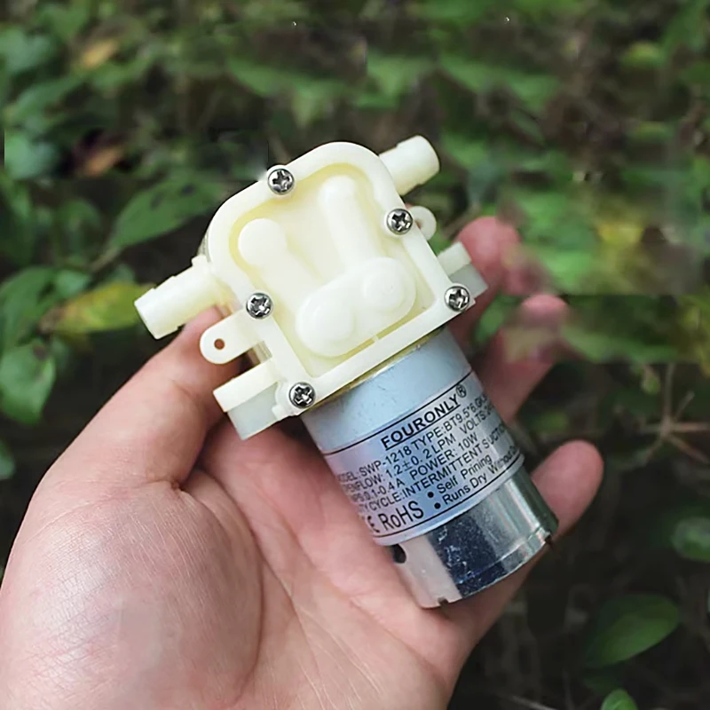 

Small DC 24V 10W 545 Motor Water Pump Diaphragm Pump Self Priming Pump 2 Liters Large Flow Rate for Water Purifier