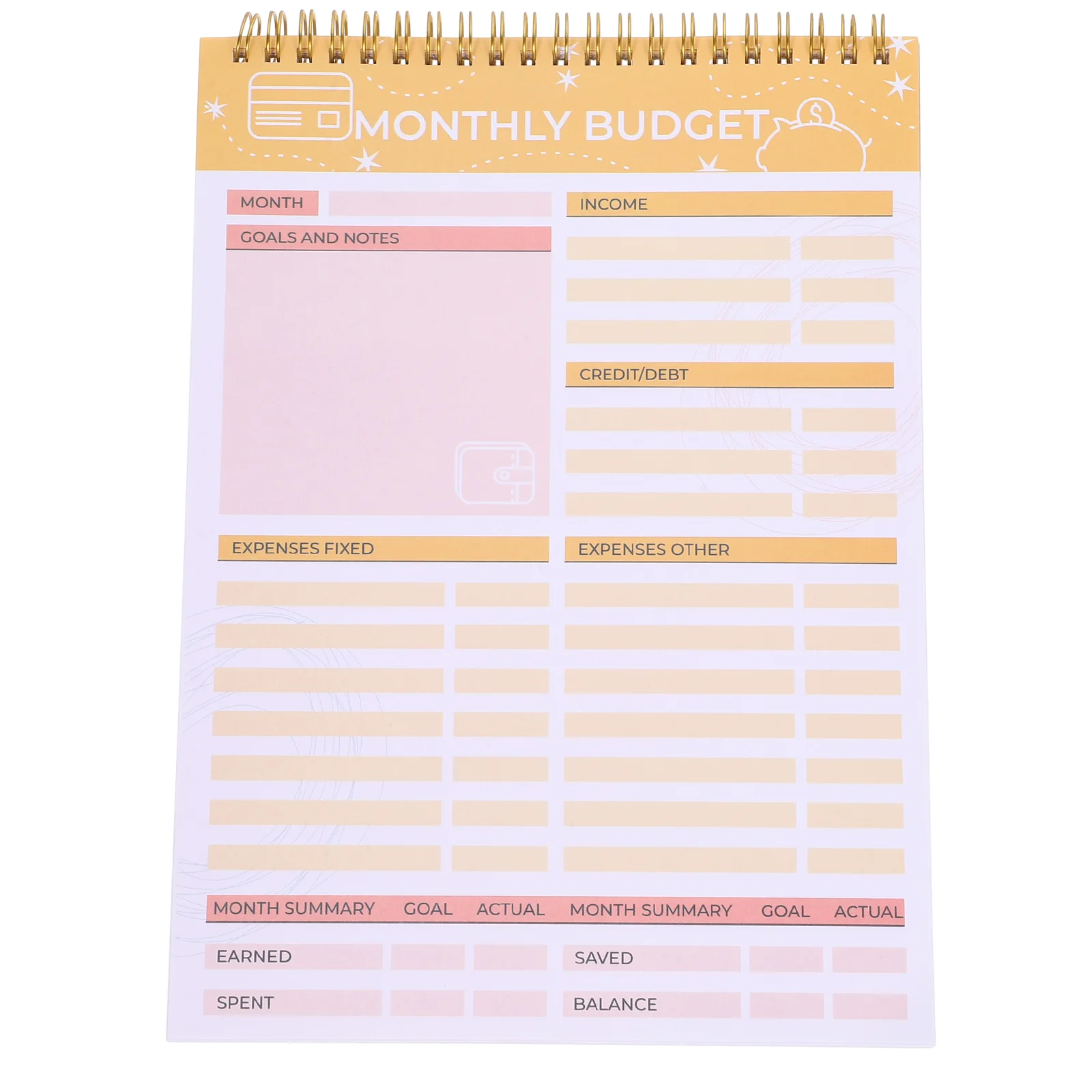 

Planning Notepad Meals Household Planner for Home Weekly Dinner Menu Notebook Tearable Paper and Grocery List Diet Food