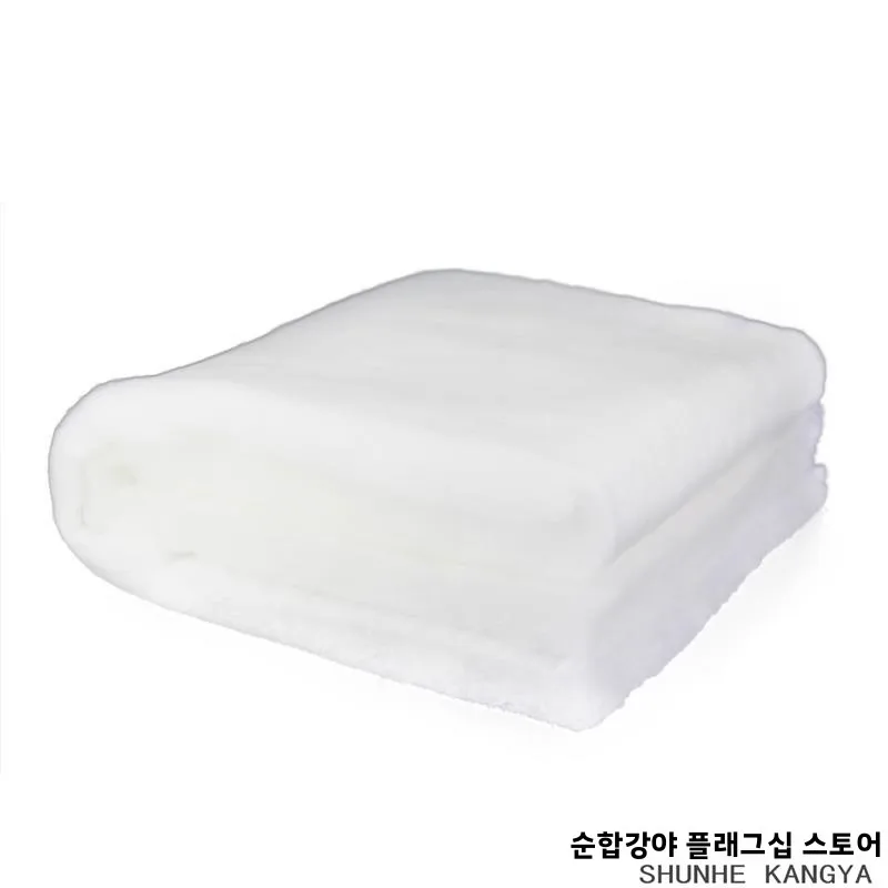 세탁된 면 실크 섬유 충전재 얇은 푹신한 면 통면 이불심 공간면 홈텍스타일 DIY 바느질 재료