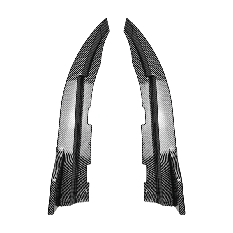 Car Rear Bumper Lip Diffuser Splitter Winglet Apron Spoiler For BMW G26 M Sport + Spoiler Wind Knife