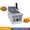 8L Electric 220V Deep Fryer Automatic Lift French Fries Chicken Frying Machine Multifunction Stainless Steel Grill With Basket 1