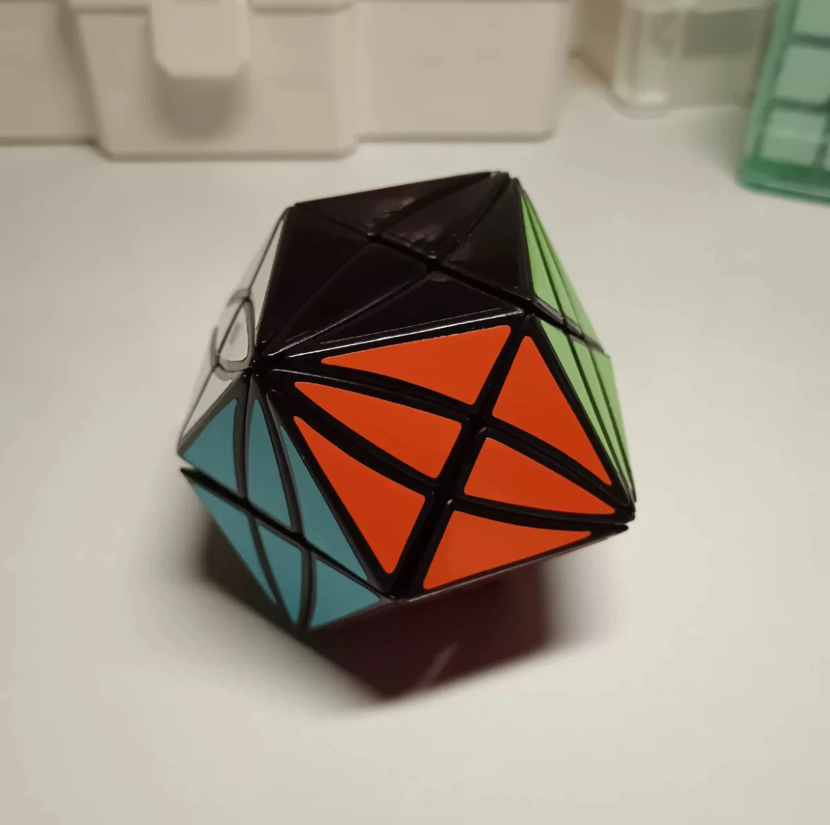 MoYu Magic Eye Cube No.1 Limited Collection Magic Speed Cube Puzzle Magic Cube Professional Cubo Magico Puzzle Toy for Children 2