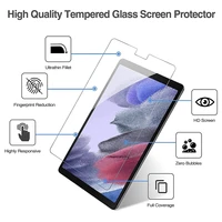 2Pcs Screen Protector for Samsung Galaxy Tab A7 Lite 8.7 A8 10.5 A 8.0 10.1 Tempered Glass Flim For SM-T220 T225 T500 X200 T580 2