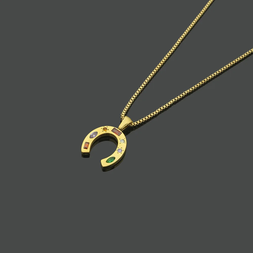 

Дизайнерский бренд высшего качества цепочка с замком ожерелье для женщин Роскошные ювелирные изделия в подарок модная женская бижутерия