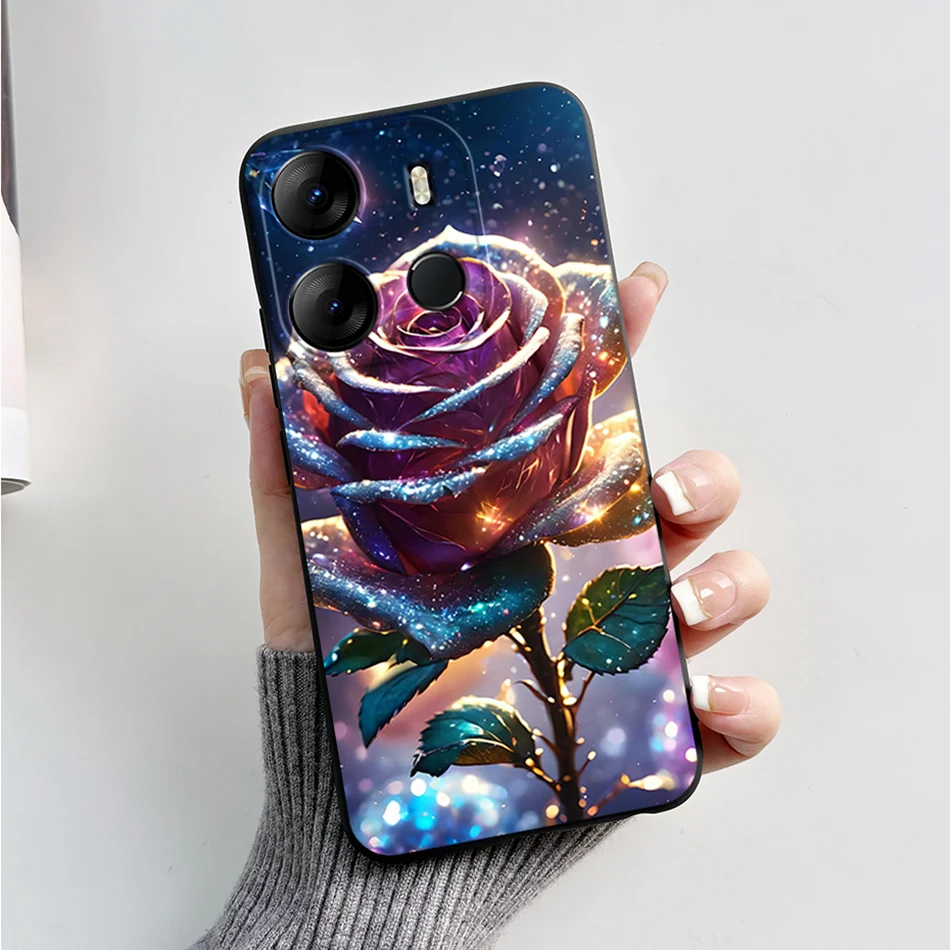Luxury Marble Soft Silicone Phone Case - Tecno Pop 7 Series
