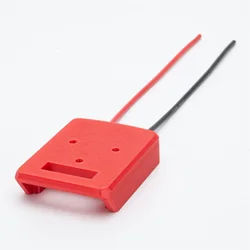 Enhanced Power Wheel DIY Battery Converter for RC Projects (No Battery Included) (Red)