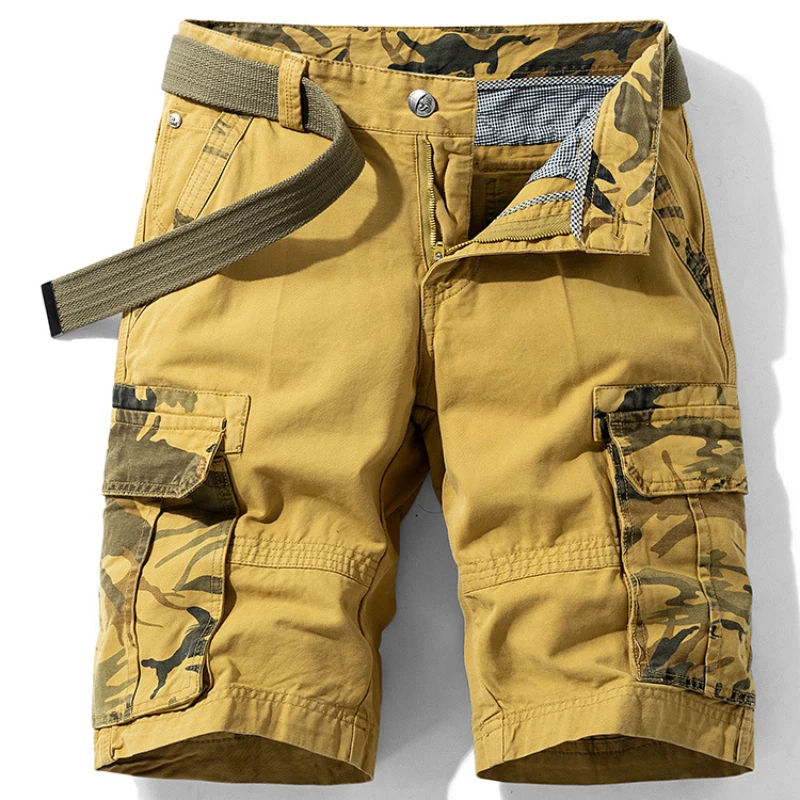 Overalls Casual Cargo Shorts Boys Loose Outer Wear Japanese Cotton