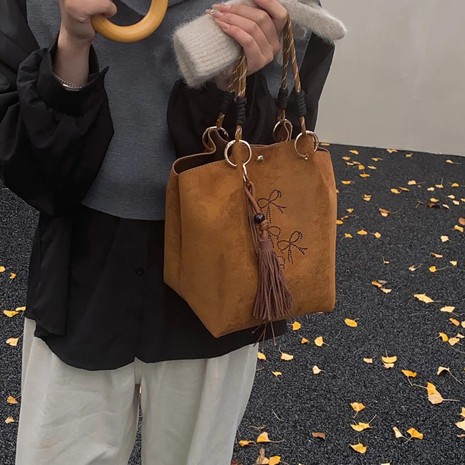 Women Girls Matte PU Leather Underarm Shoulder Bag Single Shoulder Handbag Solid Color Shoulder Bag for School Work Daily Use