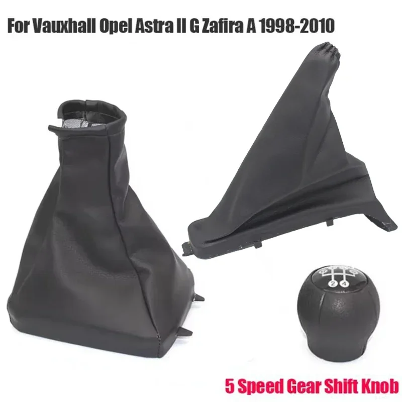 Manual 5-Speed Gear Shift Lever with Gaiter Boot Cover