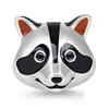Steampunk Bear Pendant Sparkling Cute Panda Charm Bead Fit Original 925 Sterling Silver Bracelet DIY Jewelry Fashion Gift 4