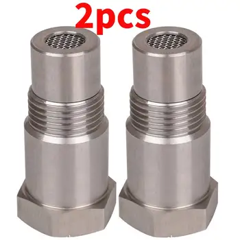 2-Pack CEL Fix Oxygen Sensor Adapter – M18x1.5 Off-Road Performance O2 Sensor Spacer for Automotive Catalyst & Off-Road Vehicles 1