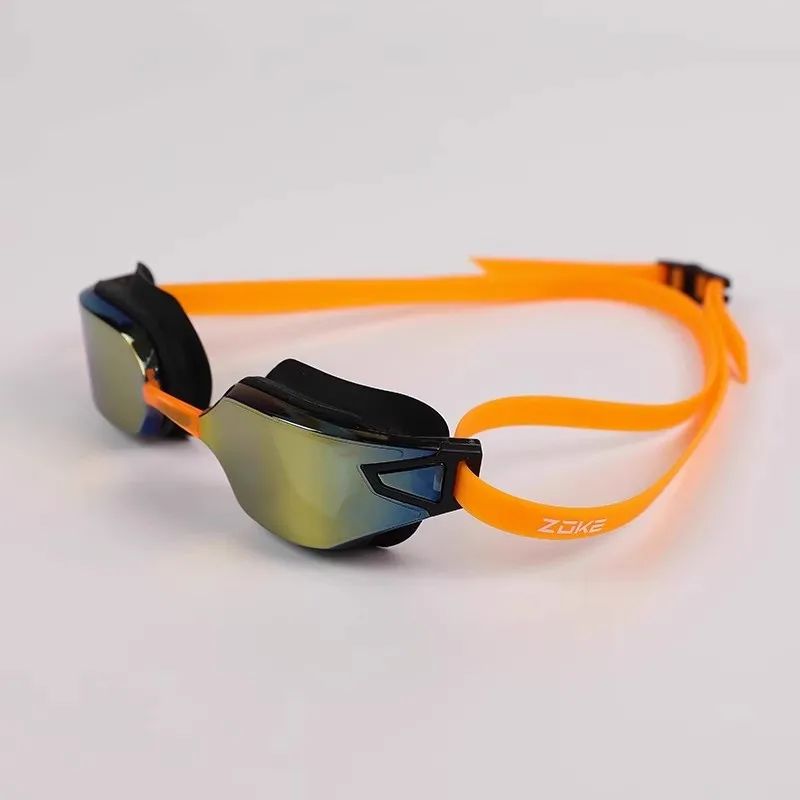 Children'S Competition Swimming Goggles Boys' High Definition Anti Fog, Waterproof, Electroplated Professional Swimming Glasses