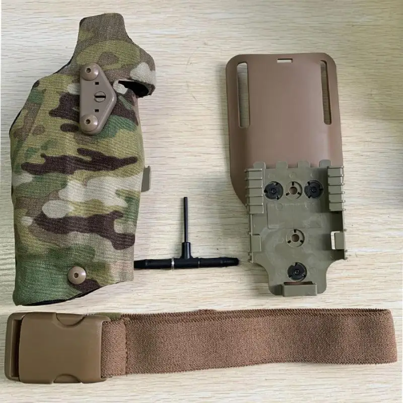 TMC G17 X300 Tactical Belt Holster Leg Drop Adapter with Strap Quick Release Holster Set TMC3029