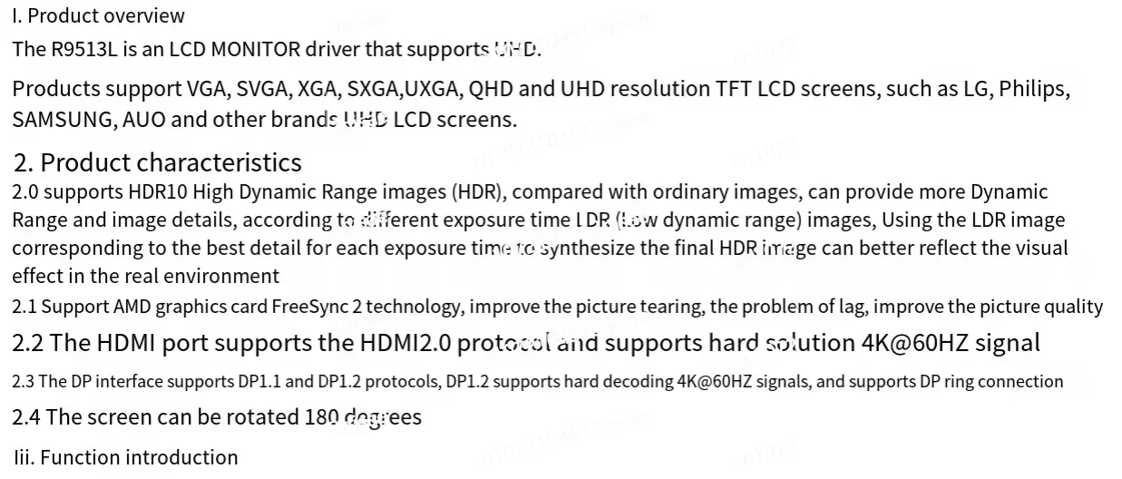LCD 4K 60Hz 드라이버 보드, LM215UH1-SDB1 C1 LM215UH1 SDA1 화면용 제어 보드 키트