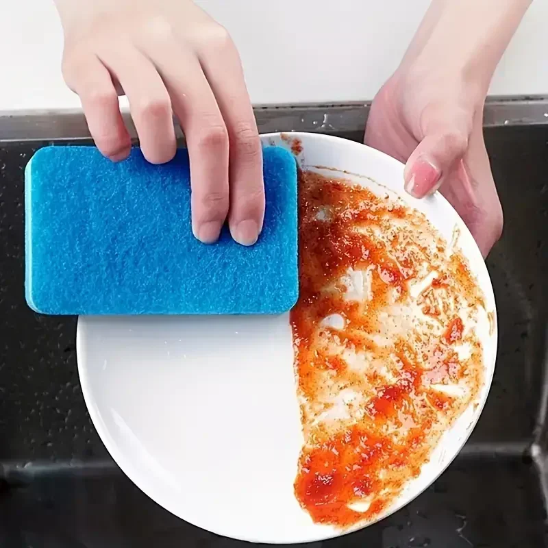 Dishwashing Sponge Cleaning Kitchen Washing