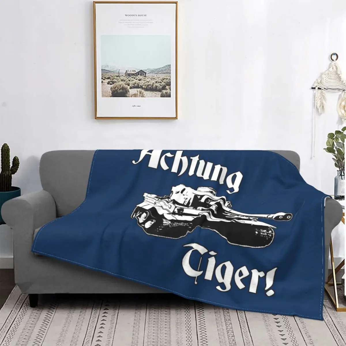 

Tiger Tanks Ww2 Germany Blanket Bedspread On The Bed Thick Fluffy Soft Blankets Sofa Bed Throw Blanket