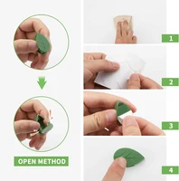 10-50Pcs Plant Climbing Wall Fixture Clips Acrylic Sticker Self-Adhesive Hook Plant Vine Traction Holder Indoor Outdoor Decor 2