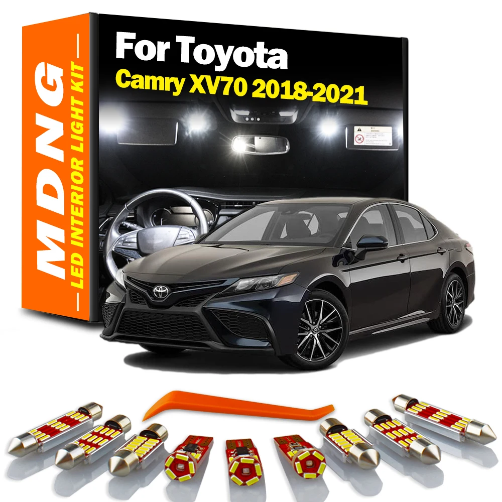 Carbon Fiber Style Reading Light Cover For Toyota Camry 2018-2021 | Interior Trim Upgrade