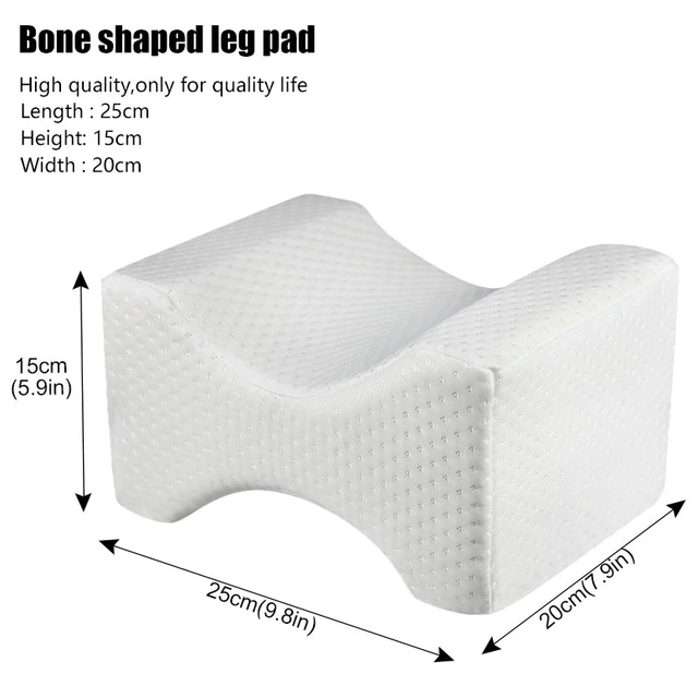 Memory Foam Wedge Sleeping Knee Pillow for Side Sleepers Back Pain Sciatica  Relief Pregnancy Maternity Pillows Back Leg Cushion - AliExpress