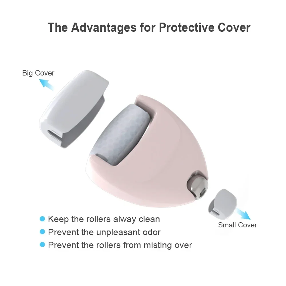 Ice roller facial swelling reduction massage, facial lifting and contraction of pores, skincare and beauty tool, massager