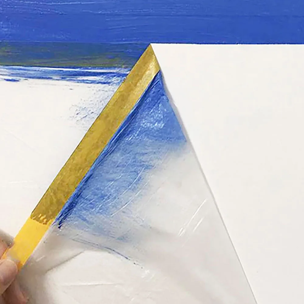 Pre-Taped Masking Film Roll for Protective Painting and Surface Coverings