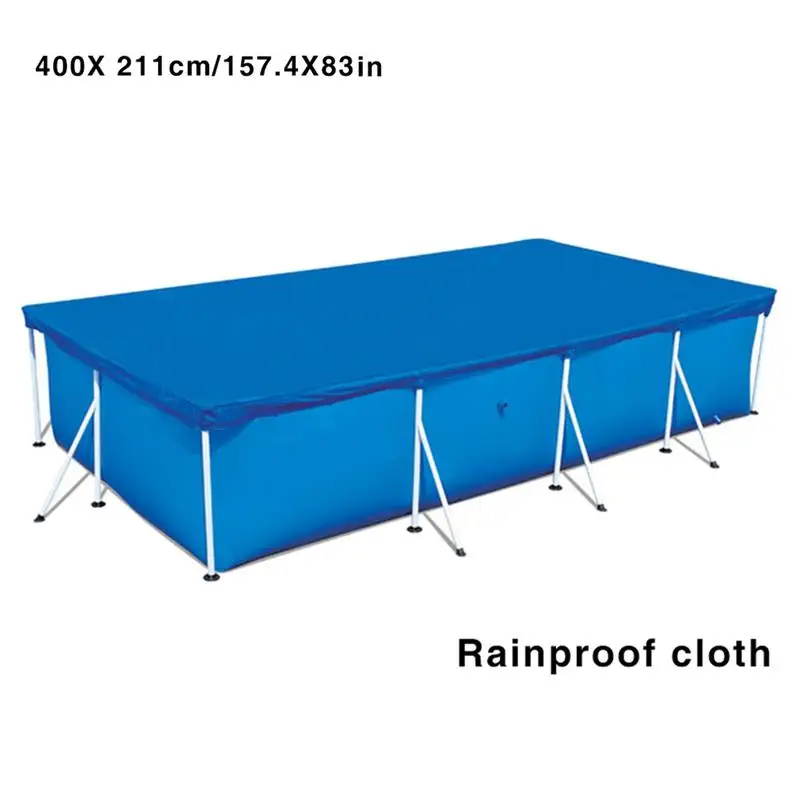 Swimming-Pool-Cover-Rectangular-Solar-Summer-Waterproof-Pool-Tub-Dust-Outdoor-PE-Bubble-Film-Blanket-Accessory.jpg Úszómedence Fedele Téglalap Alakú Napenergia -Vízálló Medence Kád Por Kültéri Pe Buborék Film Takaró Kiegészítő Borítás Csepp - Image 6