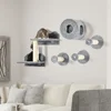 5PCs Cat Wall Shelves, Pet Wall-mounted Climbing Shelf Set, Kitten Activity Center with Condo, Cushion, Scratching Post, Jumping 2