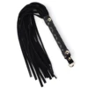 39CM Premium Genuine Leather Suede Flogger Horse Training Crop Whip Suede Leather Covered Handle 2