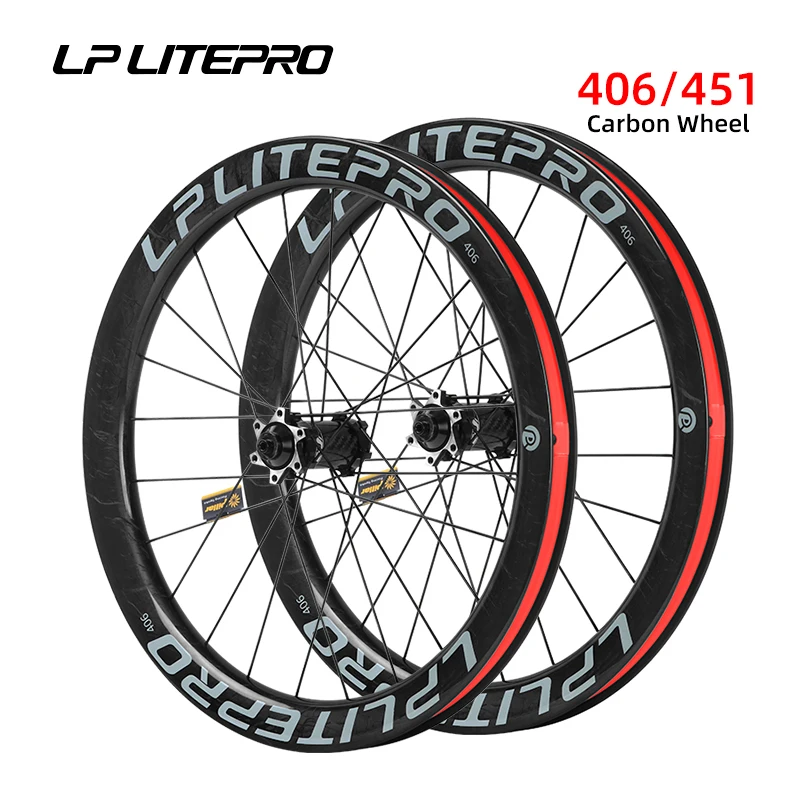 LPLiteproFoldingBicycleWheelset20InchDiscBrake120SoundsUltra
