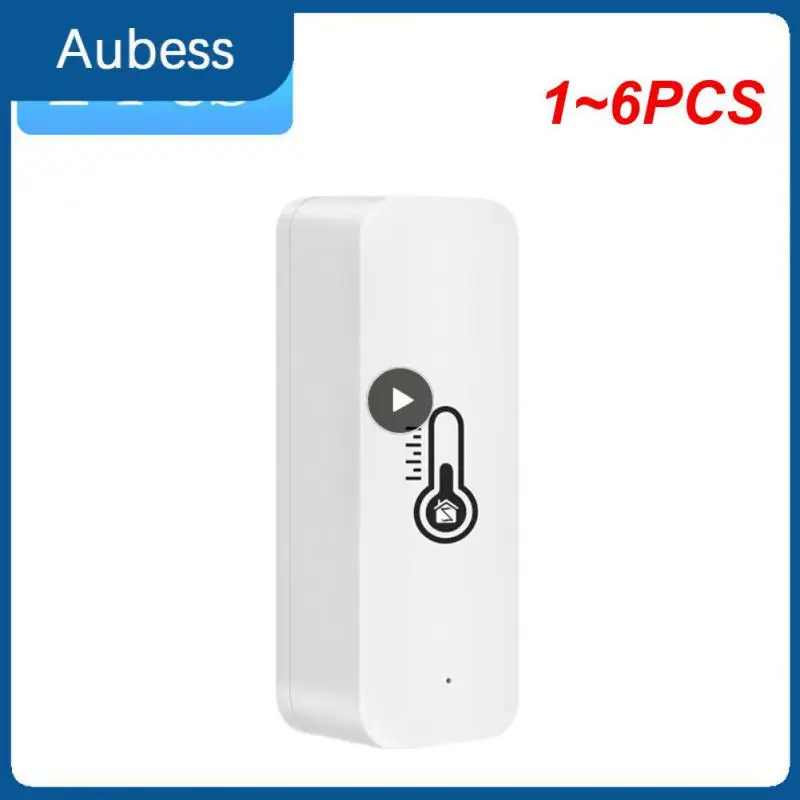 

1~6PCS Tuya Smart 3.0 Smart Temperature And Humidity Sensor Monitoring Reminder Via Alexa Home Gateway