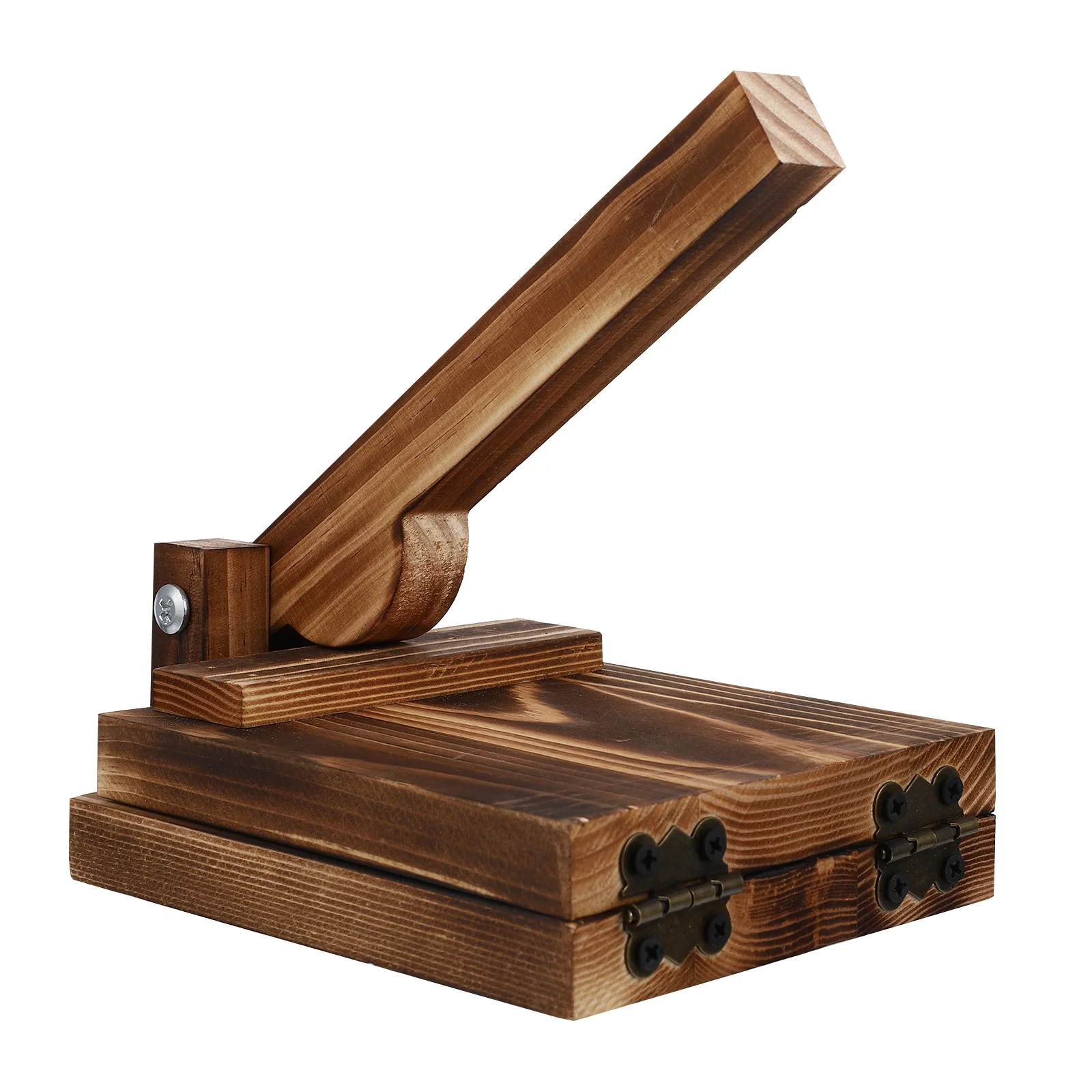 Square Manual Dough Presser Wooden Dumpling Maker Mold Creative Wrapper Prop Simple Pastry Device Baking Tools Kitchen Utensils