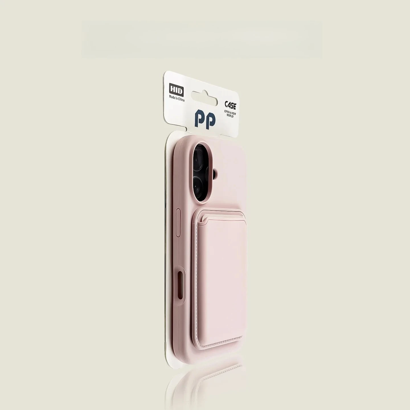 Magnetic Liquid Silicone Wallet Phone Case with Card Holder