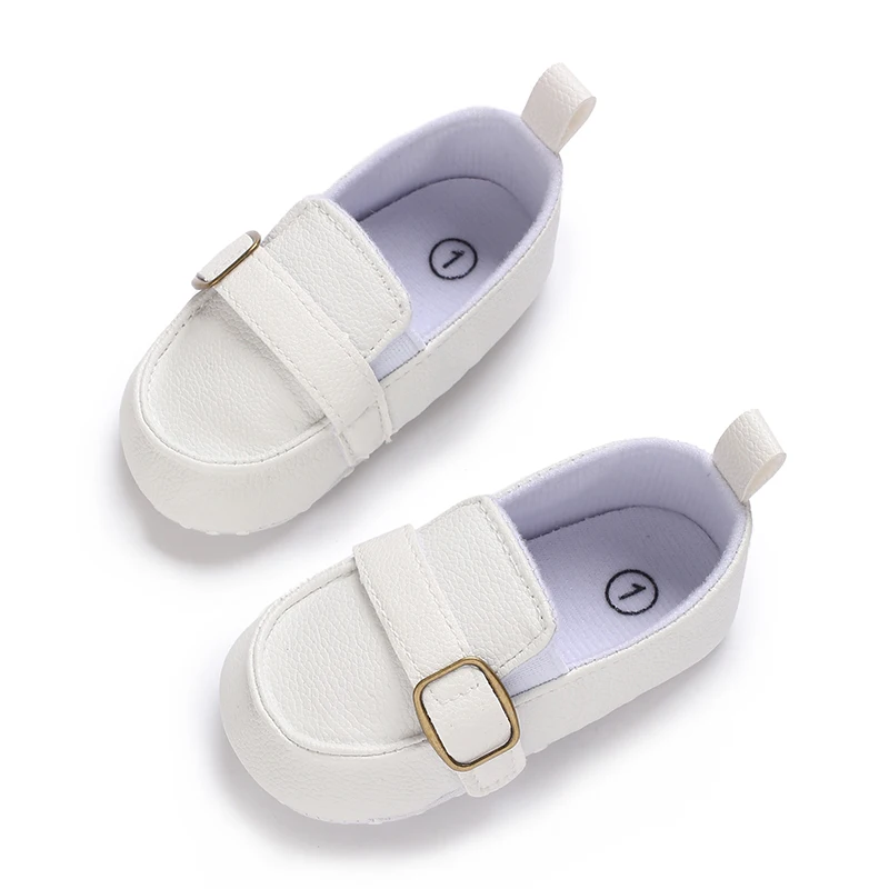 New Baby Boy Girl Shoes Boy Small Leather Shoes Toddler Soft Sole Anti-Slip First Walkers Infant Newborn Crib Moccasins