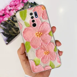 Stylish Painted Soft Silicone Phone Case - Enhanced Back Cover Bumper for Redmi 9 (754)