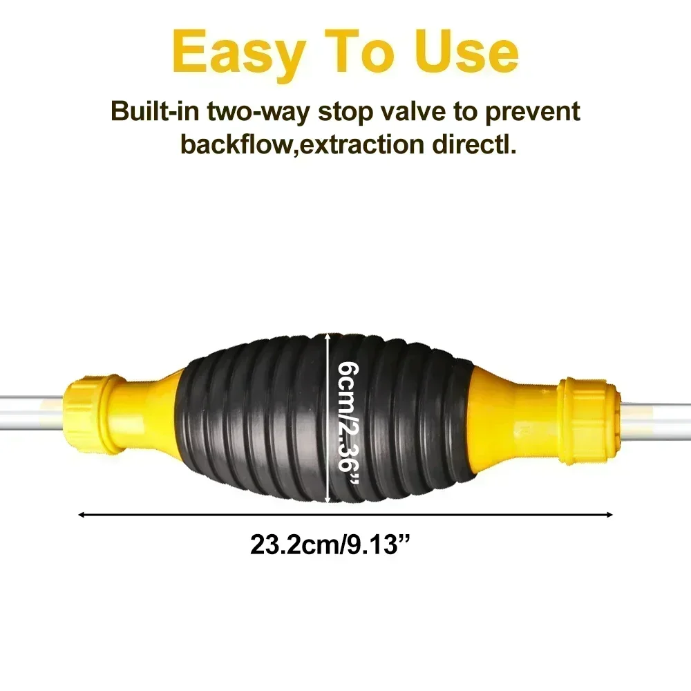 Hand Fuel Pump Carl Tank Sucker Oil Transfer Petrol Diesel Liquid Manual Syphon Saver for Gas Gasoline fuel pump