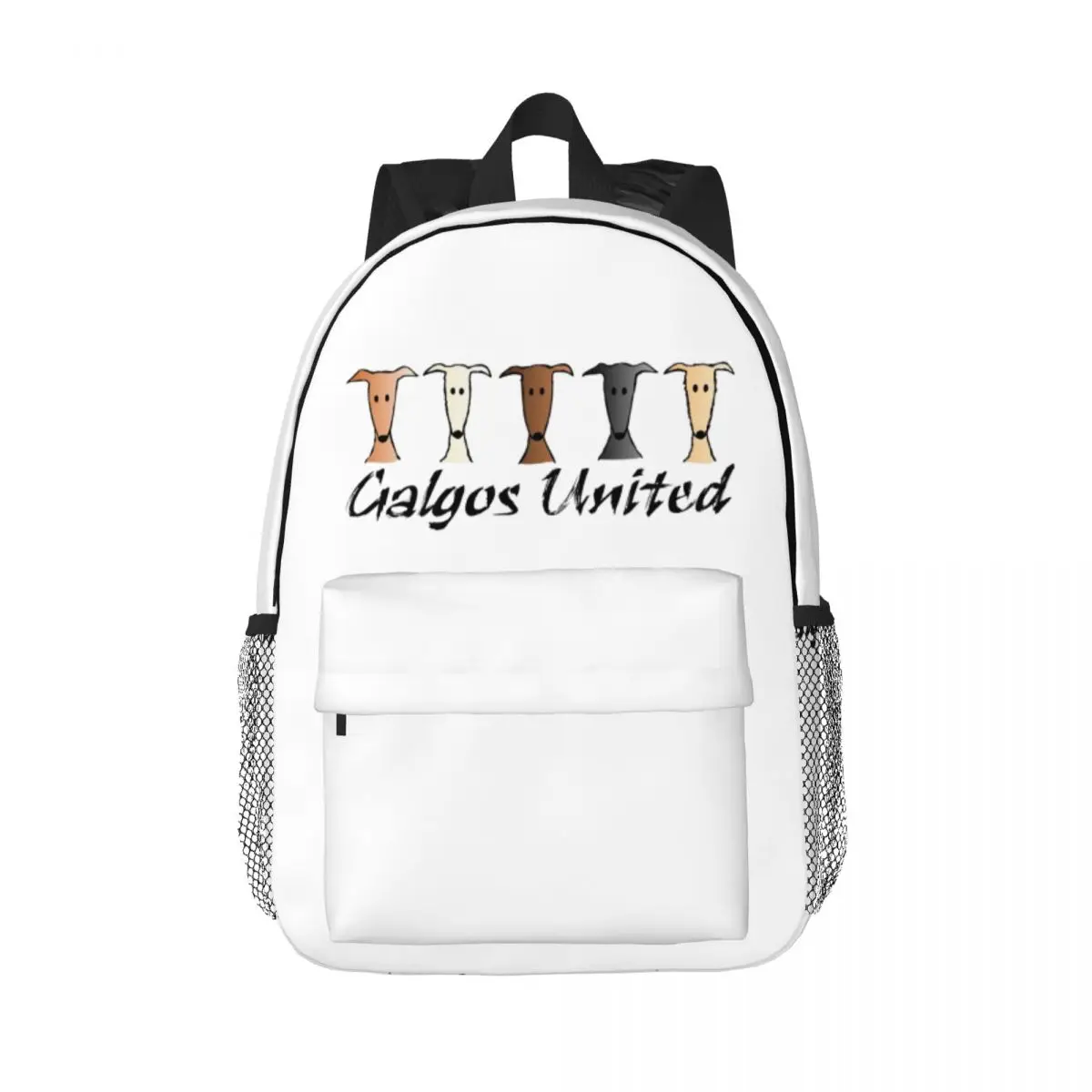 

Galgos United Greyhound Backpacks Teenager Bookbag Fashion Children School Bags Laptop Rucksack Shoulder Bag Large Capacity