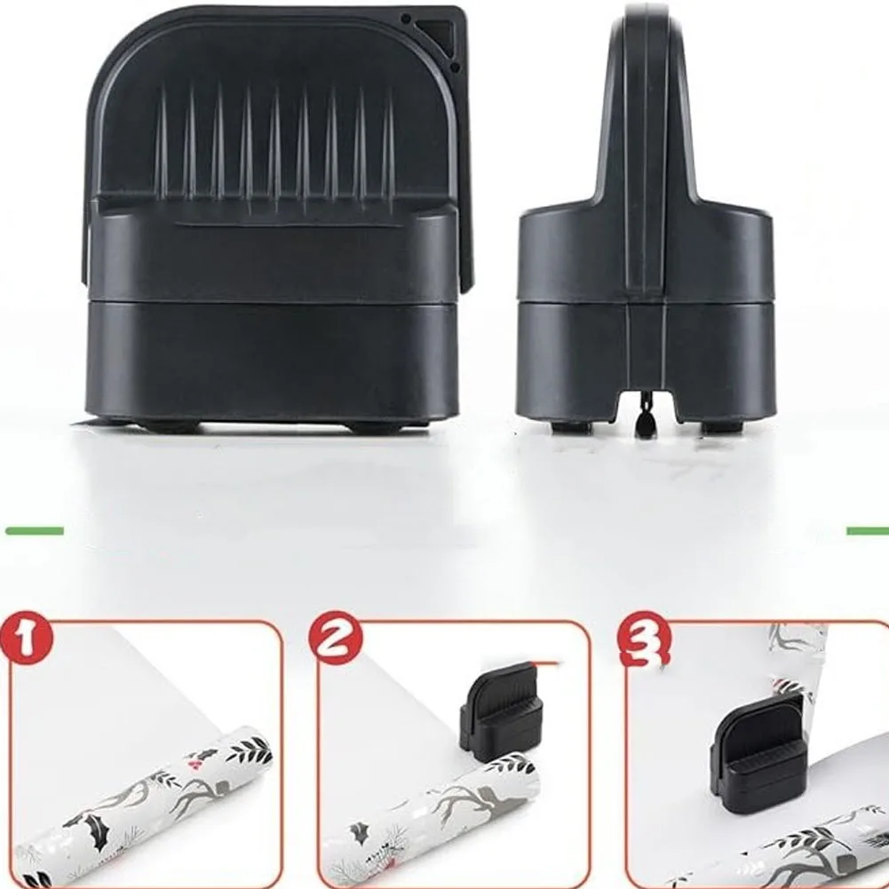 Découpe De Papier D'Emballage Cadeau, Coupe Rouleau Coulissant, Pour Rouleaux De Papier, DéCoupe De Papier D'Emballage Cadeau (Noir