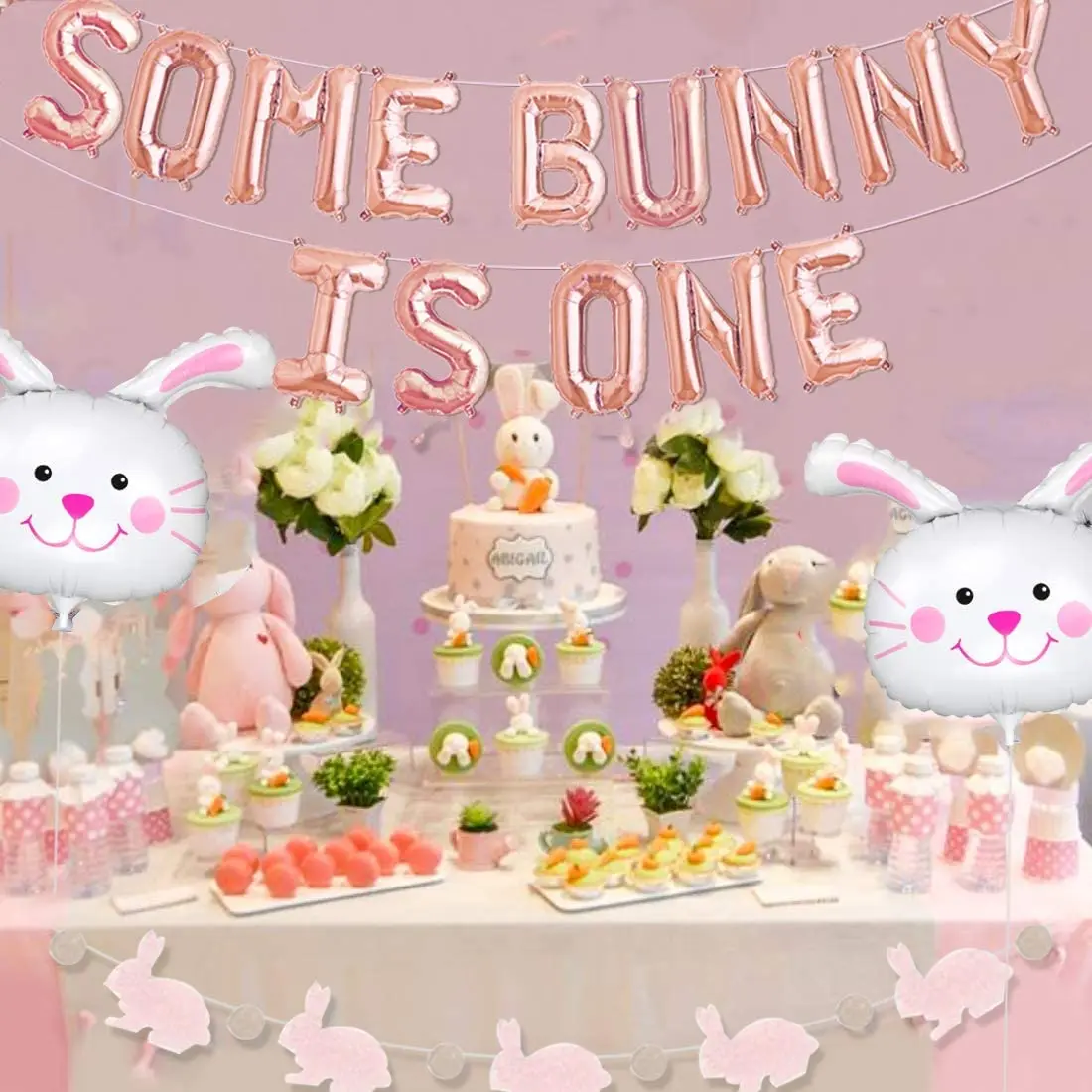 Some Bunny is One 1st Birthday Decor