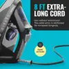 Iron for Clothes 1700W with Self-Cleaning Nonstick Stainless Steel Soleplate, Auto Shutoff, Anti-Drip 6