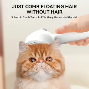 Cat Steam Brush, Spray Cat Brush, Pet Spray Hair Removal Comb for Shedding and Grooming, Water Brush for Cats Dogs Small Animals 5