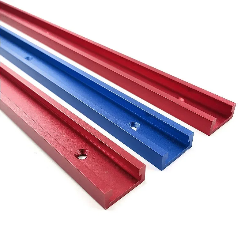 30 Type T-Slot Miter Track Jig Fixture Slot Connector Aluminum Alloy Woodworking Chute Rail 300-800MM DIY Tools woodworking tools woodworking tool miter track jig