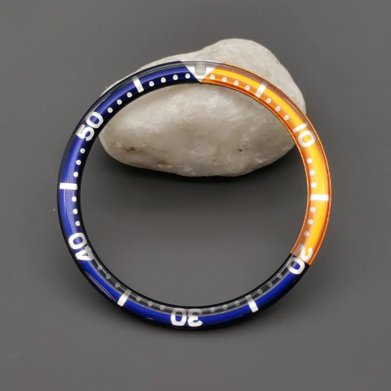 Flat Resin Aluminium Watch Bezel Insert