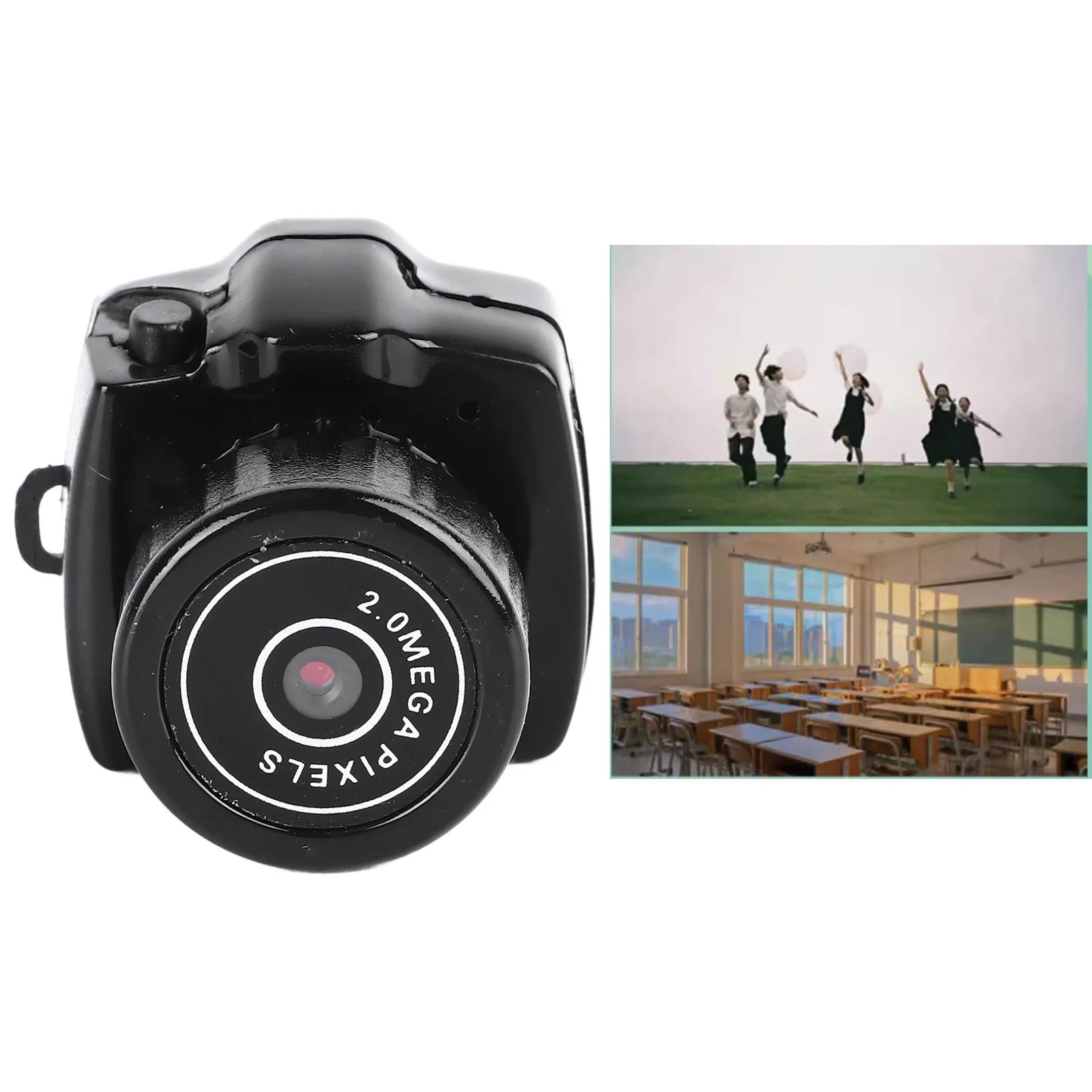Micro Mini DV DVR Video Cam Micro Mini DV DVR Camera HD Camcorder Video Recording Cam 0.98in Small Portable Equipment