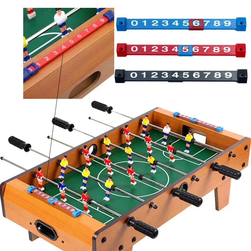 2PCS Football Scoring Bar Entertainment Flexible Training Relaxation Small Football Mini Table Scorekeeper