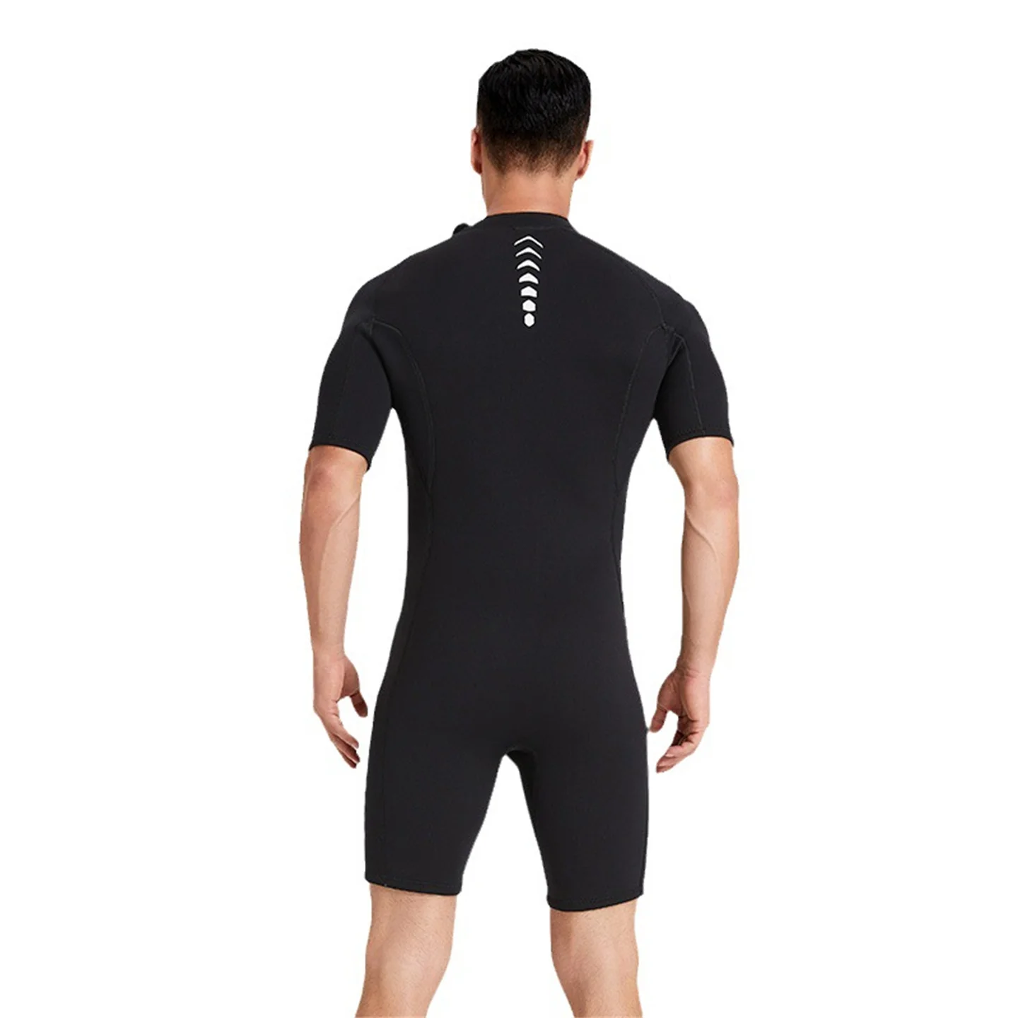 ZCCO Summer Men Women Short Sleeve Diving Suit 3MM Neoprene Front Zipper  Wetsuit Scuba Spearfishing Snorkeling Surfing Swimsuit - AliExpress