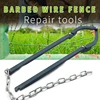 Fence Repair Tool Fence Tensioners Barbed Wire Fence Tool Fastening Tool Quick Tighten Garden Lawn Guardrail Repair Fixator 1