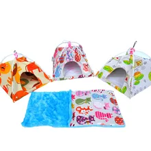 

Cartoon Parrot Bird Nest Velvet Mat Sleeping Luxury Hanging Standing Washable Home Tent