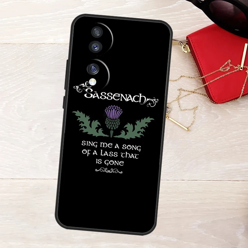 Sassenach Dragonfly Phone Case - Elegant Design