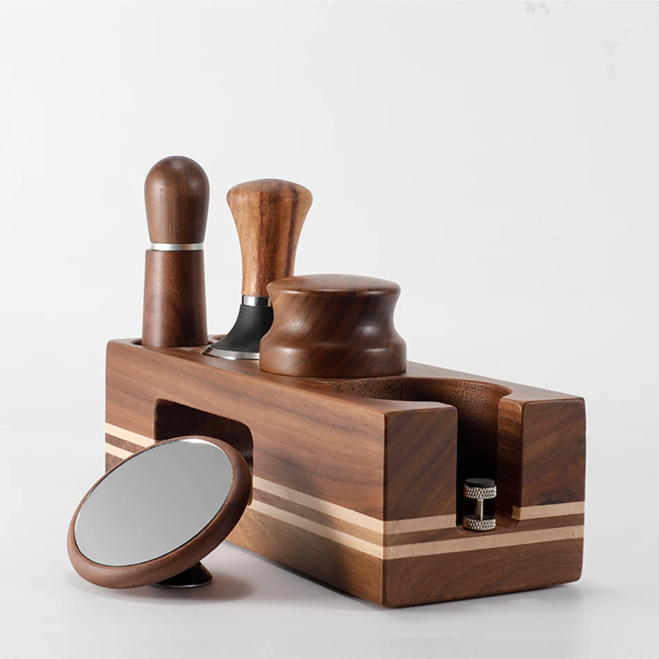 Coffee Tamping Station Protafilter Holder Support Base Rack Espresso Tamper Mat Station Distributor Mat Barista Accessories