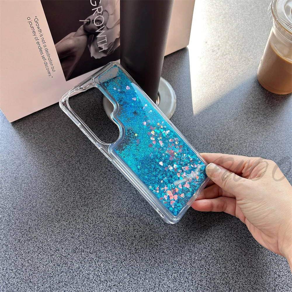 Floating Glitter Liquid Bling Phone Case - Quicksand Dynamic Design